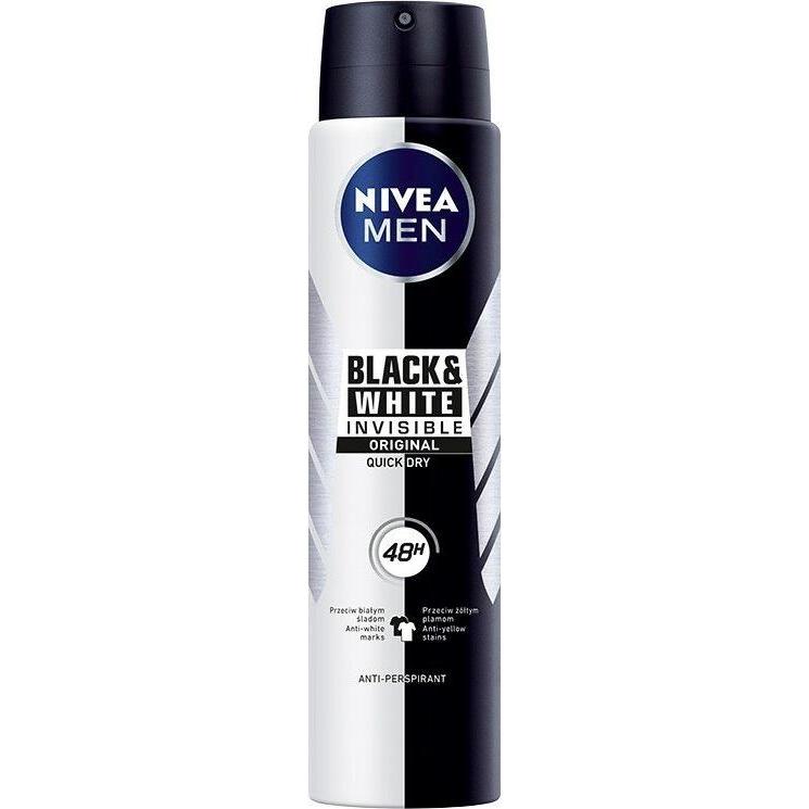NIVEA, Deo, Menack&White Invisible Original (Spray, 250 ml)