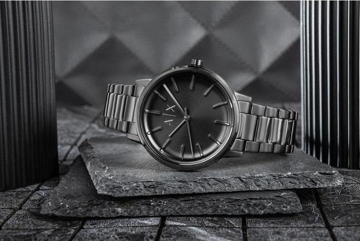 Produktbild Armani Exchange Cayde AX2761 Herrenuhr + Box (Analoguhr, 42 mm)