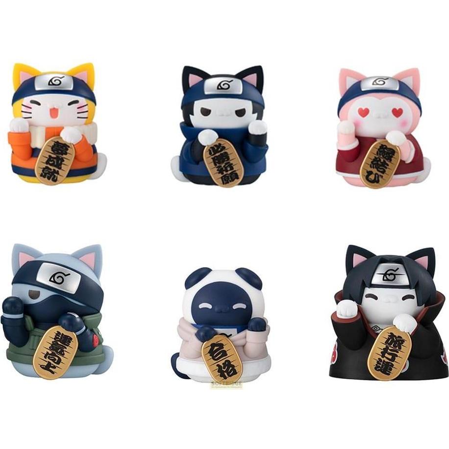 Megahouse Naruto-Nyaruto! Mega Cat Project Nyaruto! Sammelfiguren Beckoning cat fortune one more time 7 cm Sor