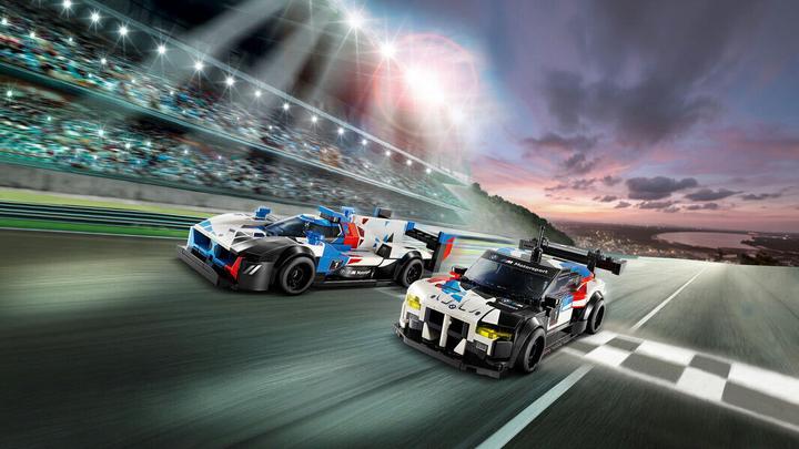Image du produit LEGO BMW M4 GT3 & BMW M Hybrid V8 de course (76922, LEGO Speed Champions)