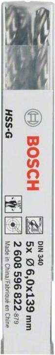 Actual product image Bosch Professional Zubehör PRO Metal HSS-G twist drill, 2 x 56 x 85 mm (2 mm)