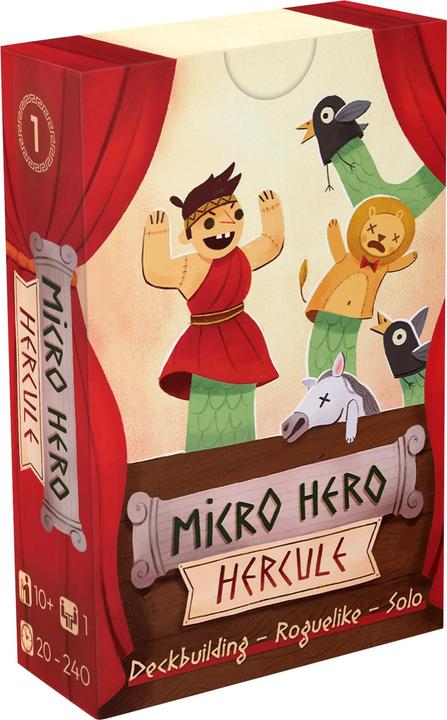 Gigamic Micro Hero - Hercule (f) (Französisch, 1 - 2 Spieler)