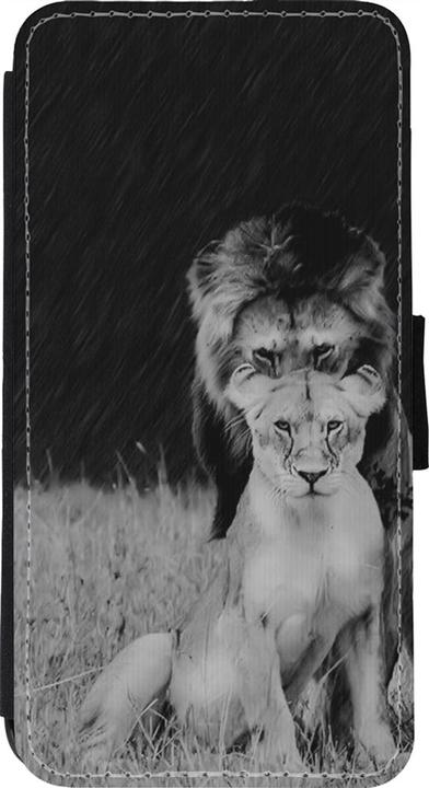 Immagine prodotto PhoneLook Cover Portafoglio nero Leoni arrabbiati (Apple iPhone 11 Pro Max)