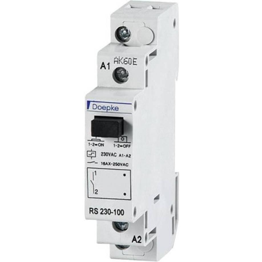 Doepke DOEP RS 024-100 Interruttore buffer 24V AC/16A, Relais