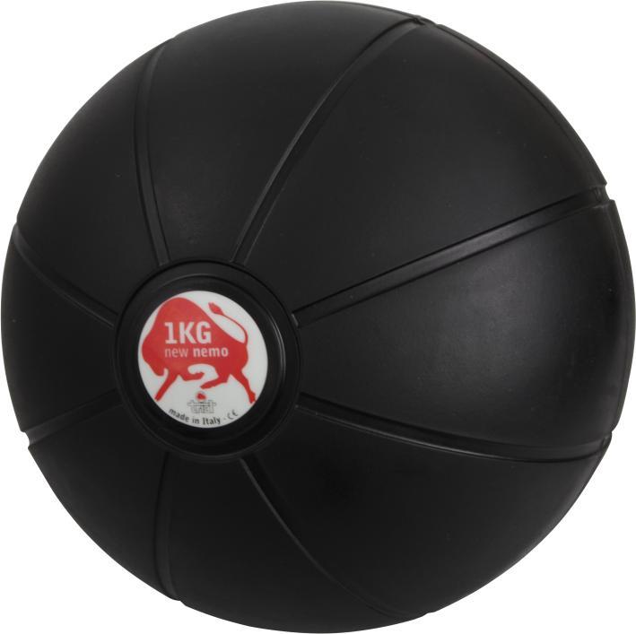 Trial ® Medizinball NEW NEMO BLACK (1 kg, 190 mm)