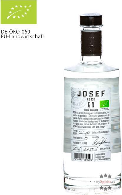 Produktbild Josef das Glas Josef Alpine Botanicals Bavarian Gin