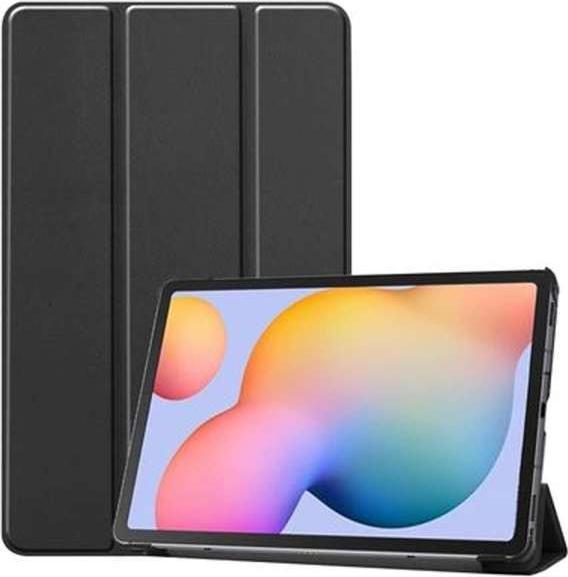 Productafbeelding Just in Case Slimme Tri-Fold hoes Zwart Samsung Galaxy Tab S6 Lite (Galaxy Tab S6 Lite)