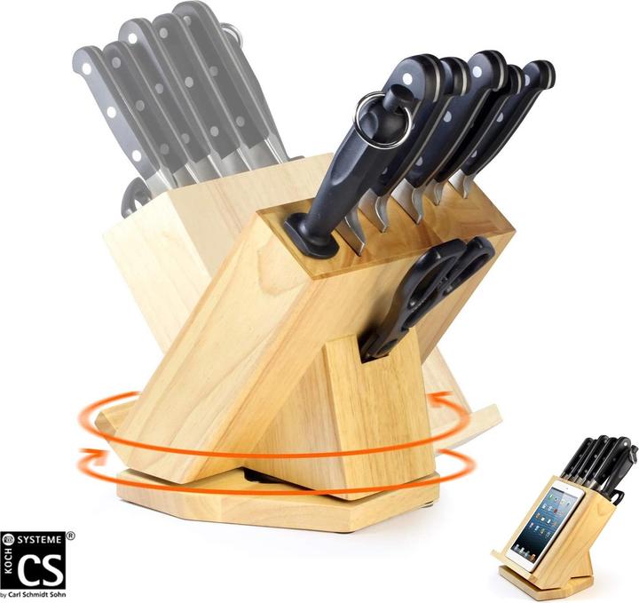 Produktbild Carl Schmidt Sohn Fünf Messer Messerblock Set