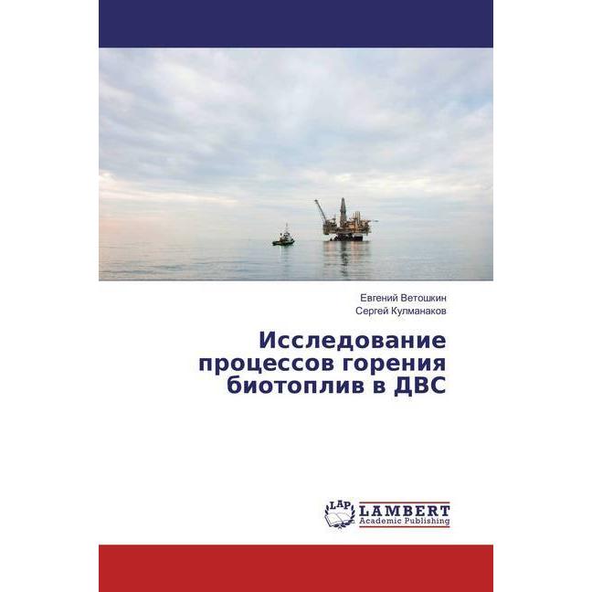 Issledovanie processov goreniya biotopliv v DVS, Fachbücher von Evgenij Vetoshkin, Sergej Kulmanakov