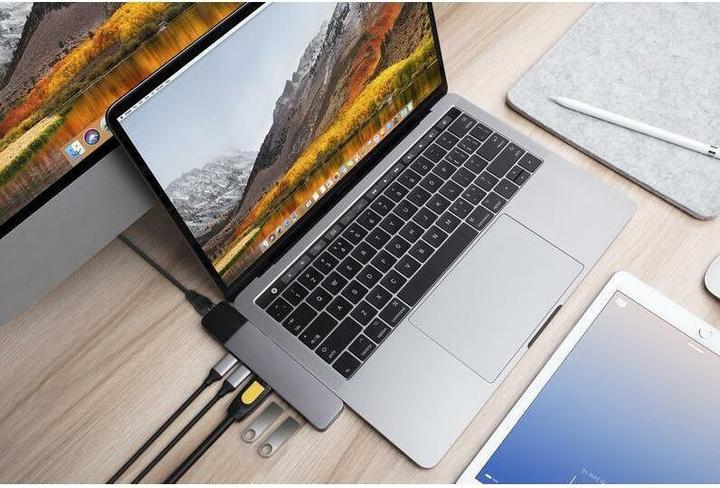 Actual product image Hyper Drive Net 6-in-2 Hub (Thunderbolt, 2 Ports)