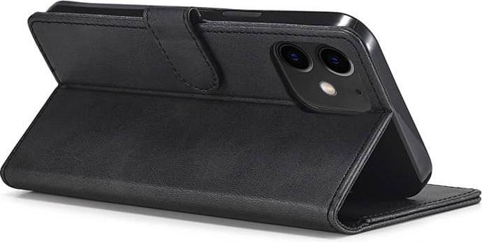 Image du produit LC.Imeeke iPhone 13 Mini - Etui portefeuille avec 3 fentes pour cartes et fermeture magnétique, noir (Apple iPhone 13 mini)