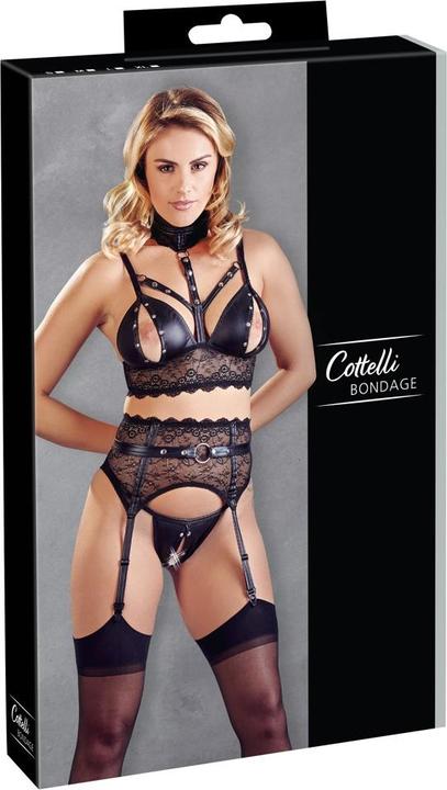 Actual product image Cottelli Collection Suspender set (L)