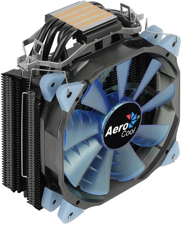 Actual product image AeroCool Verkho 4 Dark CPU Cooler (73 mm)