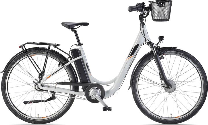 Telefunken Multitalent RC840, City E-Bike, Motor power 250 W, Wheel size 28 ", Warranty 24 month(s), White (48 cm)