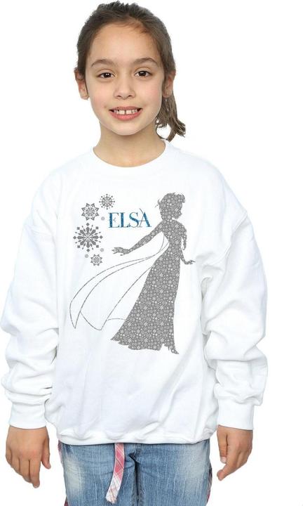 Produktbild Disney Frozen Elsa Christmas Silhouette Sweatshirt Mädchen (152, 158)
