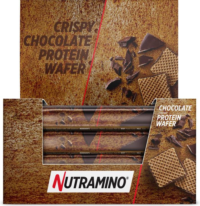 Image du produit Nutramino Nutra-Go Protein Wafer Choco (12x39g) (12 pcs, 590 g)