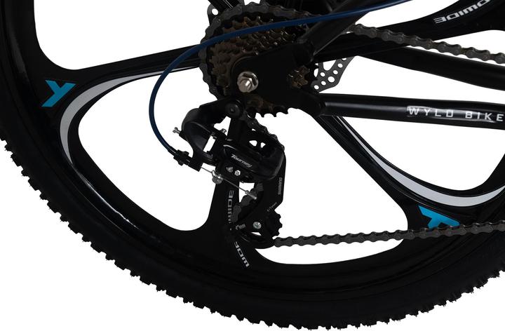 Produktbild Wyld Mountainbike Fully 26" Bliss schwarz-gelb 21 Gänge RH 47 cm Magnesium-Laufräder (47 cm)