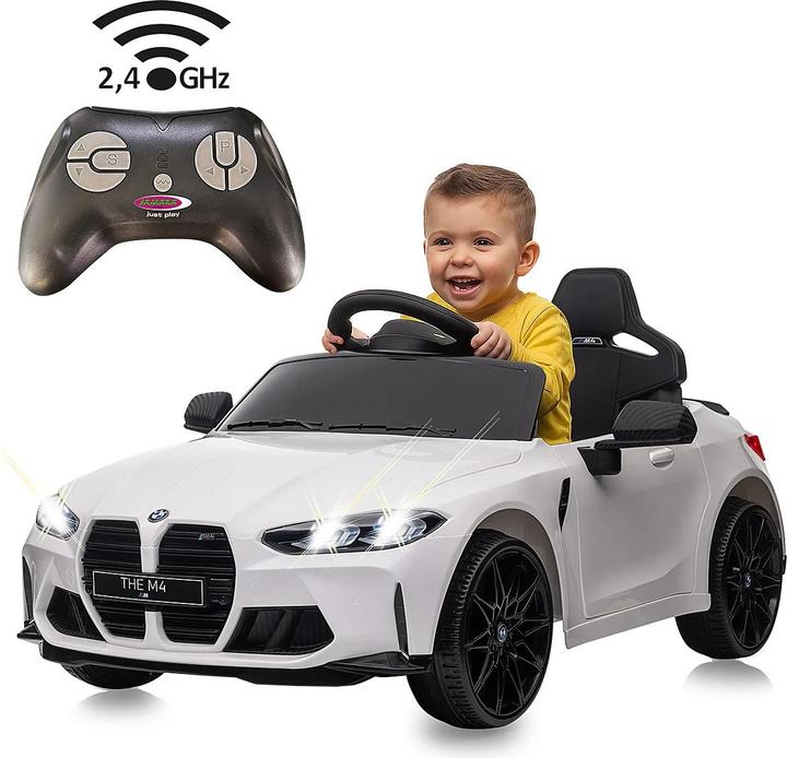 Jamara Ride-on BMW M4 weiss 2,4GHz Li-Power 12.6 (10.80 V)