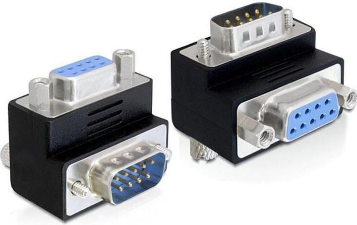 Delock Winkeladapter 90ø seriel DB9 St.-Bu. (0.12 m)