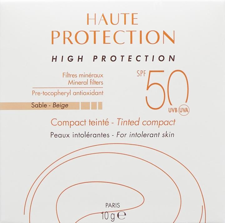 Actual product image Avène Mineral compact sun cream (Suntan cream, SPF 50+, 66 ml, 66 g)
