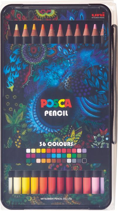 Produktbild Posca Pencil KPE-200 Künstlerfarbstifte Set zu 36 Stk assortiert (Assortiert, 36 x)