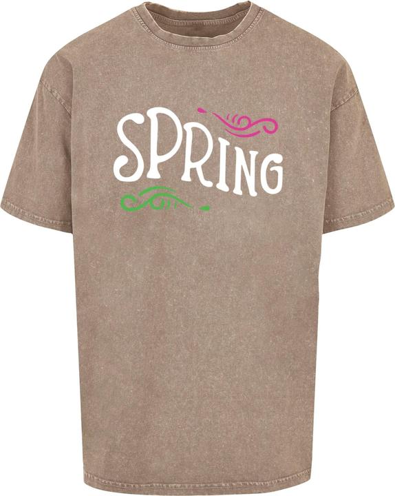 Produktbild Merchcode Spring text - Acid Washed Heavy Oversized Tee - 114091 (XL)