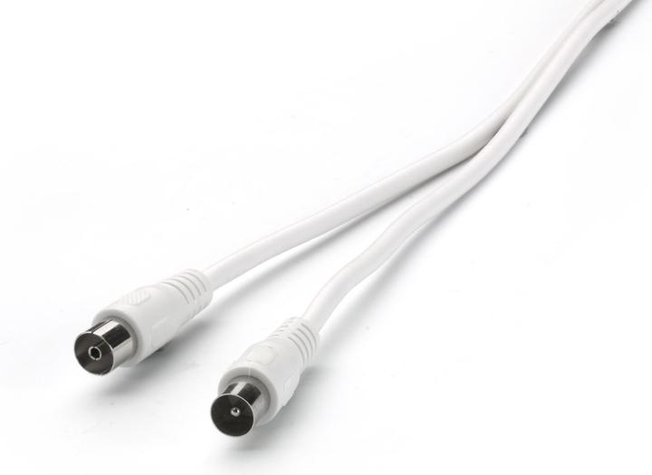 Actual product image Vivanco Coax plug Coax coupling (90 dB, Antenna cable)
