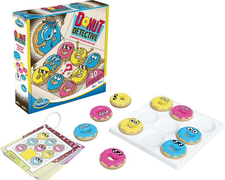 Productafbeelding Ravensburger ThinkFun Donut Detective - Denkspiel ab 5 Jahre (Meertalig)
