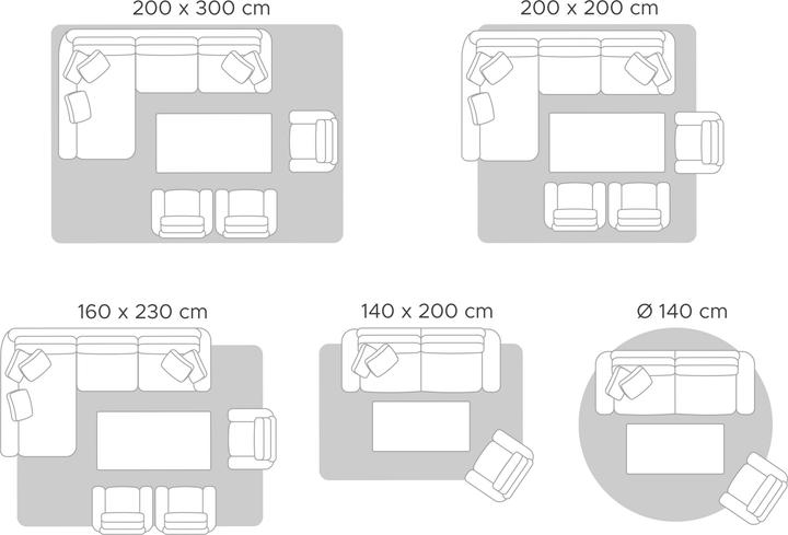 Produktbild Beliani Kale (160 x 230 cm)