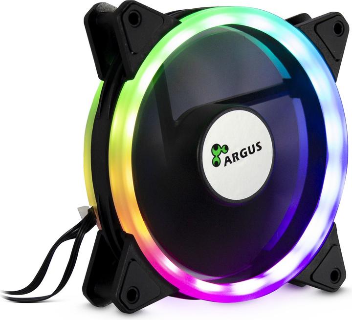 Actual product image Intertech Inter Tech Inter-Tech replacement fan 120*120*25 for ARGUS RS04 RGB (120 mm, 1x)