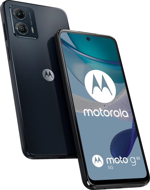 Produktbild Motorola Moto G53 (128 GB, Ink Blue, 6.50", SIM + eSIM, 5G)