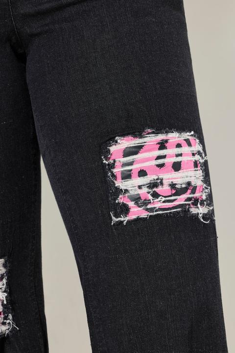 Actual product image Angel of Style Jeans with wide legs and distressed details (50)