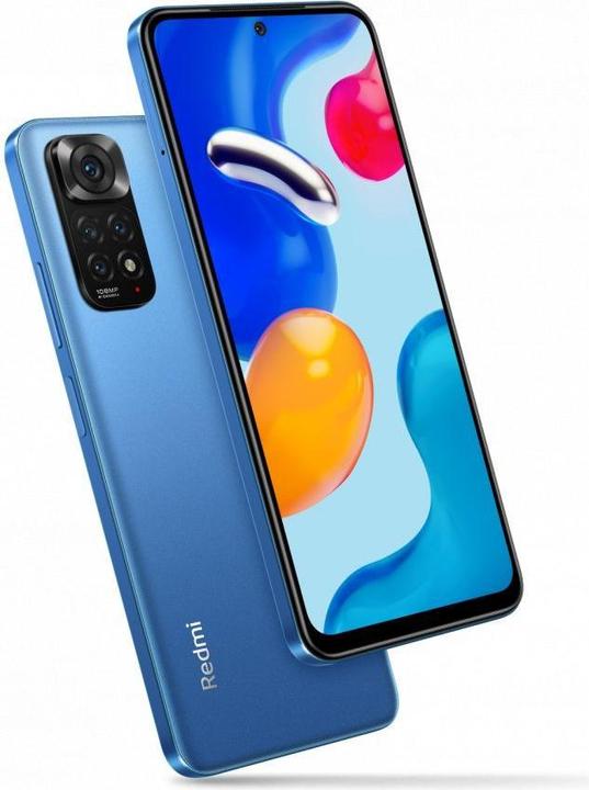 Actual product image Xiaomi Redmi Note 11S (128 GB, Twilight Blue, 6.43", Dual SIM, 108 Mpx, 4G)
