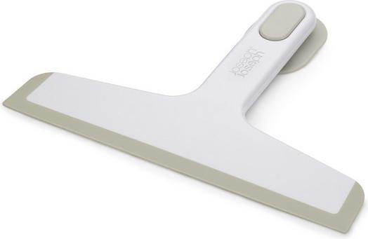 Joseph Joseph Duschabzieher mit Halterung, Weiss, DUO