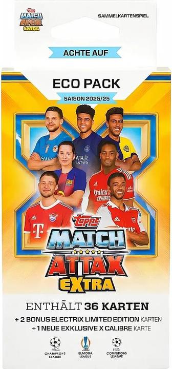 Produktbild Topps - Match Attax Champions League EX Eco Pack (UCLMAEXT26-04) (Englisch, Booster Pack)