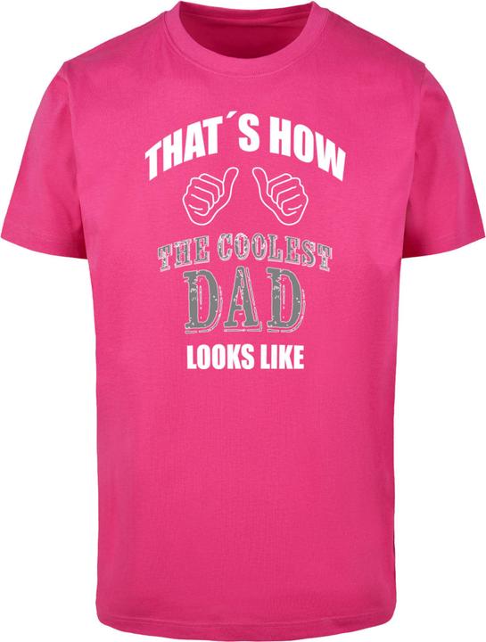 Produktbild Merchcode Coolest Dad T-Shirt Round Neck - 113679 (M)