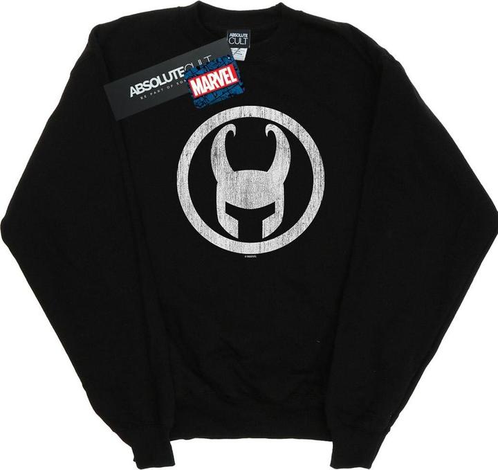 Actual product image Boys Loki Icon Sweatshirt (104)
