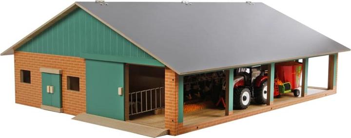 Image du produit Sombo Cubicle Bois stable avec unité de traite 1:33