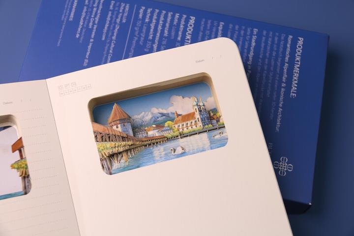 Immagine prodotto Taccuino 3D (Righe, Copertina rigida)