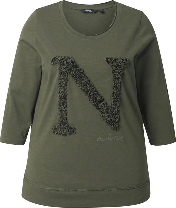 Produktbild Ulla Popken Shirt, Nice, Classic, Rundhalsausschnitt, 3/4-Arm (42, 44)