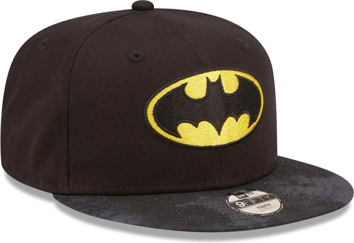 Produktbild New Era 9Fifty Snapback Kinder Cap - Batman schwarz - Youth (54, 55, 56)