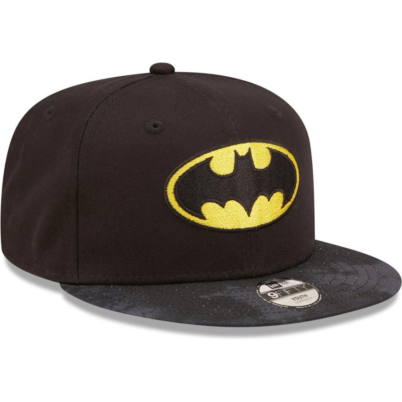 New Era, Jungen, Cap, 9Fifty Snapback Kinder Cap - Batman schwarz - Youth, Schwarz, (55, 56, 54 C)