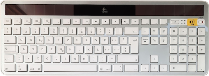 Actual product image Logitech K750 for Mac (CH, Wireless)