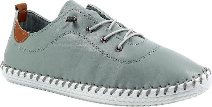 Lunar Leinenschuhe St Ives Leder