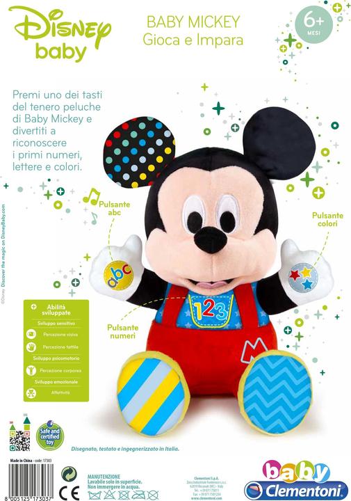 Produktbild Clementoni Baby Mickey Play and Learn (37.10 cm)