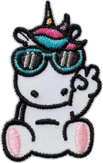 Mono Quick Einhorn mit Brille (1 x)