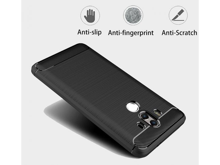 Produktbild Screenguard Huawei Mate 10 Pro Hülle Carbon Brushed Soft TPU (Huawei Mate 10 Pro)