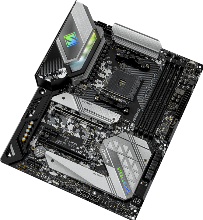 Produktbild AsRock B550 Steel Legend (AM4, AMD B550, ATX)