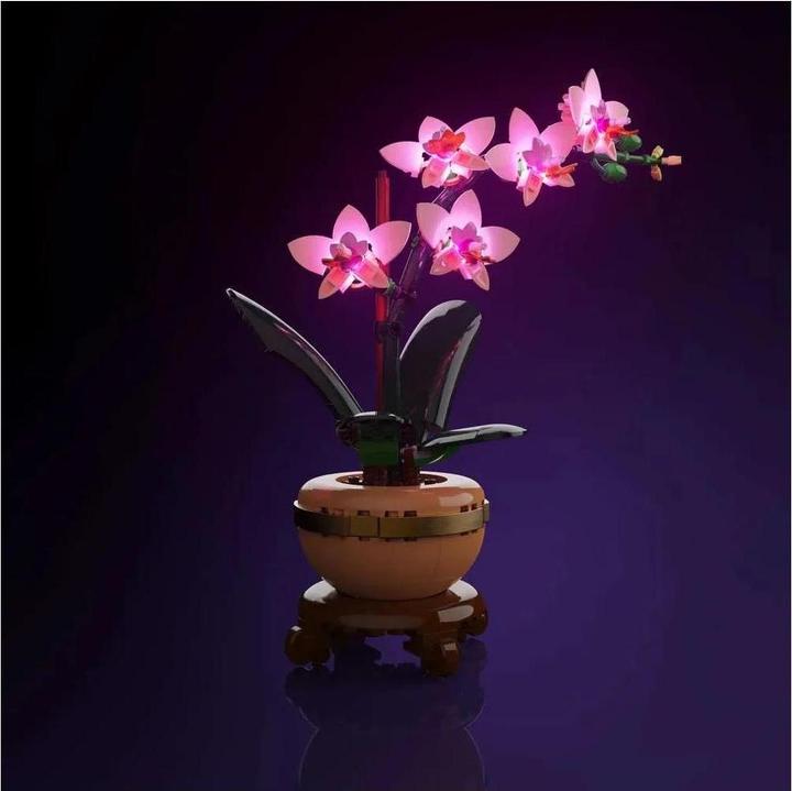 Light my bricks LED Licht Set für LEGO 10343 Mini-Orchidee