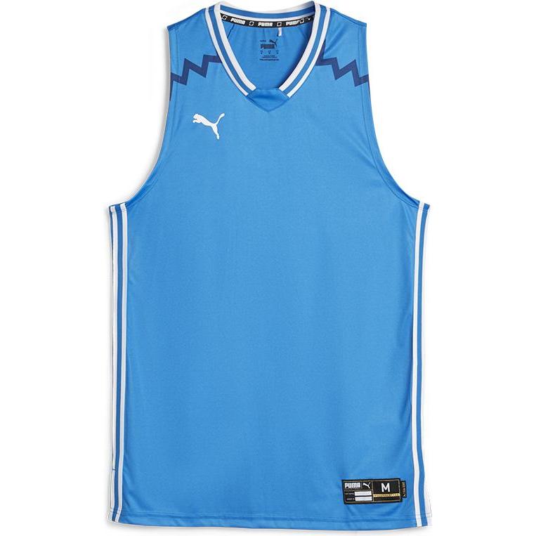 Thumbnail - Puma, Damen, Sportshirt, Hoops Team Women's Game Jersey (XXL), Blau, XXL